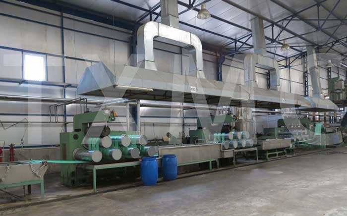 Bico. (es, 4080) staple fibre plant