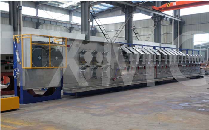 Polyamide nylon staple fibre plant